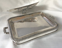 Georgian, Old Sheffield Plate, Warming Dish. Circa 1820 - 1830.