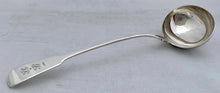 Victorian Silver Soup Ladle. Exeter 1854 John Stone. 9.4 troy ounces.