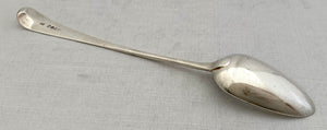 Georgian, George III, Silver Basting Spoon. London 1790 George Smith III & William Fearn. 3.9 troy ounces.