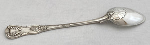 Victorian Silver Basting Spoon. London 1857 William Smily. 6.2 troy ounces.