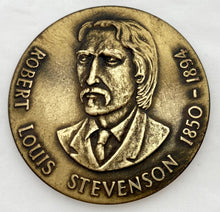 Robert Louis Stevenson Uniface Medallion.