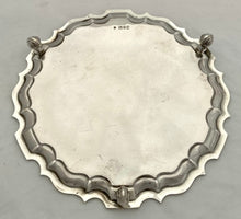 George V Silver Salver. Presented by Princess Louise, Duchess of Argyll. London 1912 Thomas Bradbury and Sons. 19.3 troy ounces.