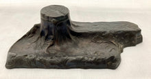 Aesthetic Movement Inkstand of Naturalistic Form, circa 1880 - 1900.