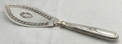 Georgian, George III, Old Sheffield Plate Fish Slice.