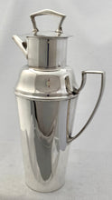 Art Deco Silver Plated Milk Churn Cocktail Shaker. Asprey of London, circa 1930.