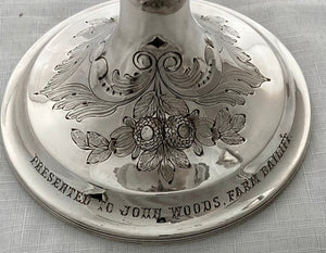 Georgian, George III, Irish Silver Cup & Cover. Armorial for the Duke of Portland. Dublin 1792 Thomas Jones. 43.9 troy ounces.