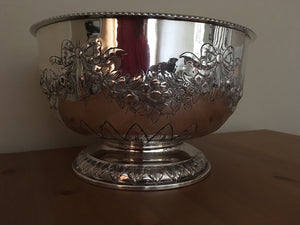 Late Georgian Old Sheffield Plate punch bowl circa 1820 -1840