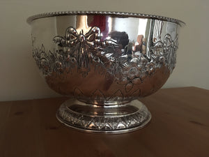 Late Georgian Old Sheffield Plate punch bowl circa 1820 -1840