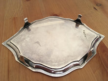 Georgian, George III, silver card tray or teapot stand. London 1795 Peter & Ann Bateman.