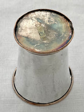 Early George III Old Sheffield Plate Beaker, circa 1760.