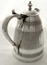 Edwardian Silver Plated Jug of Naturalistic Beehive & Honeycomb Form. Elkington & Co. Birmingham 1902.