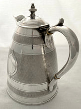 Edwardian Silver Plated Jug of Naturalistic Beehive & Honeycomb Form. Elkington & Co. Birmingham 1902.