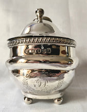 Georgian, George III, silver mustard. London 1807 Duncan Urquhart & Napthali Hart. 4 troy ounces.