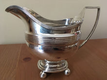 Georgian, George III, silver cream jug. Newcastle, Ann Robertson (circa 1804 - 1811).