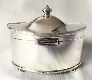 Georgian, George III period, Old Sheffield Plate , tea caddy, circa 1790.