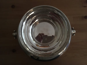 Silver punchbowl. London 1914 William Hutton. 44.85 troy ounces. World War One military interest, Hartlepool Bombardment.