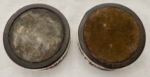 Georgian, George III, Pair of Old Sheffield Plate Pierced Wine Coasters, circa 1790.
