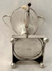 Victorian Silver Plated Adam Style Coffee Urn.