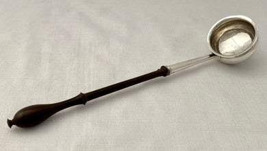 Georgian, George II, Silver Toddy Ladle, Crested for Medlycott. London 1751 William Gwillim.