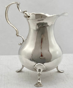 Georgian, George III, Silver Cream Jug. London 1761 David Mowden. 2.5 troy ounces.