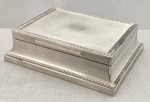 Elizabeth II Silver Box. London 1960 Asprey & Co Ltd.