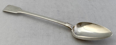 Georgian, George IV, Silver Basting Spoon. London 1825 William Stroud. 3.7 troy ounces.