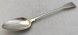 Georgian, George III, Silver Basting Spoon. London 1810 Robert Rutland. 3.7 troy ounces.
