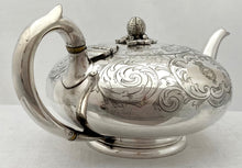 Victorian Silver Plated Teapot, Cypher for The 16th Madras Native Infantry. Elkington, Mason & Co. 1860.