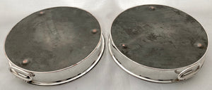 Georgian, George III, Old Sheffield Plate, Pair of Heated Dishes, circa 1815.