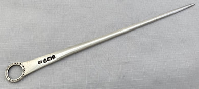 George III Silver Meat Skewer. London 1781 George Smith III. 2.2 troy ounces.