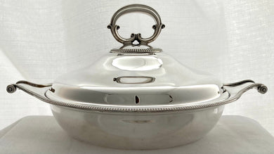 Early 20th Century Silver Plated Vegetable Tureen. Asprey of London, circa 1910 - 20.