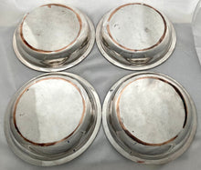 Georgian, George IV, Set of Four Old Sheffield Plate Circular Entree Dishes. circa 1810 - 1830.