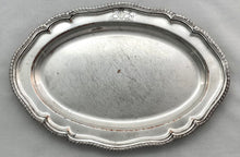 Georgian Old Sheffield Plate Meat Dish ex Countess Mountbatten of Burma. Arms of Howe Peter Browne, Marquess of Sligo & Governor of Jamaica.