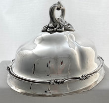 Georgian Old Sheffield Plate Meat Dome, Arms of Wheeler & Ray. Roberts, Smith & Co. Sheffield, circa 1830.