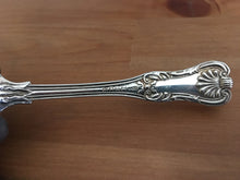 Georgian, George IV, set of six heavy gauge Scottish silver Kings Pattern teaspoons. Glasgow 1824 Mitchell & Sons. 7.8 troy ounces