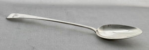 Georgian, George III, Scottish Silver Basting Spoon. Edinburgh 1818. 2.7 troy ounces.