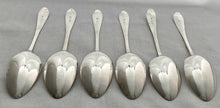 Georgian, George III, Six Scottish Silver Tablespoons. Edinburgh 1799 Francis Howden. 11 troy ounces.