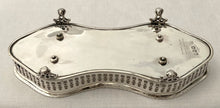 Victorian Silver Inkstand. London 1892 Rupert Favell. 6.9 troy ounces.