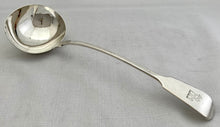 Georgian, George IV, Silver Soup Ladle. London 1827. 6.6 troy ounces.