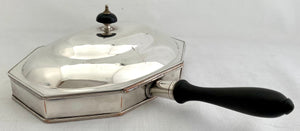 Georgian, George III, Old Sheffield Plate Octagonal Warming Dish, circa 1790 - 1810.