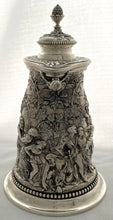 Victorian Silver Plated Electrotype Wine Jug. John Grinsell & Sons, Birmingham circa 1870 - 1890.