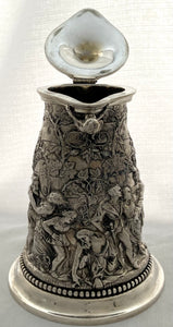 Victorian Silver Plated Electrotype Wine Jug. John Grinsell & Sons, Birmingham circa 1870 - 1890.