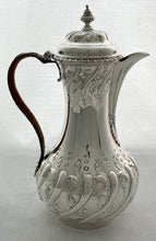 Georgian, George II, Silver Hot Water Jug. London 1759 Thomas Whipham & Charles Wright. 21.5 troy ounces.