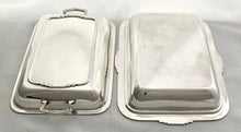 Art Deco Silver Entree Dish & Cover. Sheffield 1937 Frank Cobb & Co. Ltd. 45.8 troy ounces.