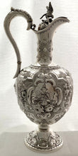 Victorian Silver Claret Jug. Sheffield 1865 Martin Hall & Co. 22.7  troy ounces