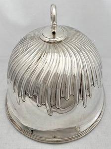 Victorian Silver Plated Meat Dome. Sheffield, circa 1861 - 1877 Boardman & Glossop.