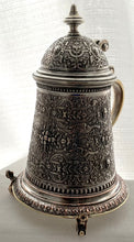 Elkington Department of Science & Art Silver Plated Electrotype Tankard, circa 1870 - 1890.
