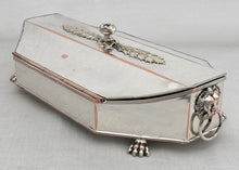 Early 20th Century, Silver Plate on Copper Presentation Inkstand for Stephen's Green Club, Dublin, circa 1912