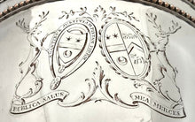 George III Old Sheffield Plate Armorial Wine Ewer. Arms of Dick & Bragg, circa 1770 - 1780.