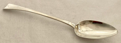 Georgian, George III, Silver Basting Spoon. London 1811 Thomas Wallis II & Jonathan Hayne. 3.2 troy ounces.